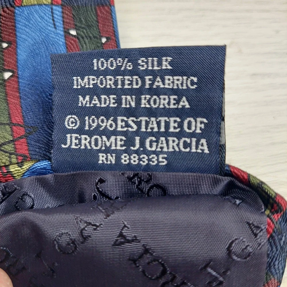 J. Garcia Silk Necktie Set Mens OS Blue Paris in the Rain Butterfly Study II 2pk